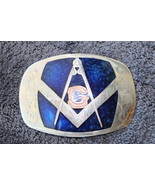 German silver belt buckle- Mason / Masonic temple- NEW - €85,28 EUR