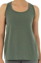 Athletic Works Women&#39;s Core Mesh Racerback Tank Top MEDIUM (8-10) T Tundra Green - £9.24 GBP