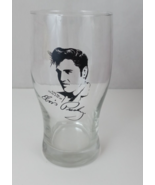 Elvis Presley Clear Beverage Drinking Glass 6 1/4&quot; Tall - $8.90