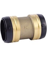 SharkBite 2 Inch Coupling, Push to Connect Brass Fitting, PEX Pipe, Copper, - $1,149.91 MXN