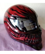 Carnage Venom helmet / custom motorcycle helmet Free international shipping - $505.00