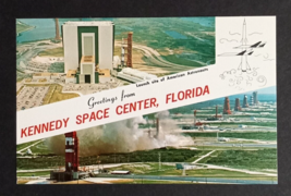 Greetings from Kennedy Space Center Launch Site NASA FL Koppel Postcard 1970s - £4.67 GBP