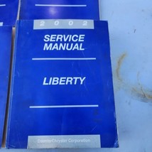 2002 Jeep Liberty r Service Manual OEM Repair Shop Book Set Factory Dealer - £42.82 GBP