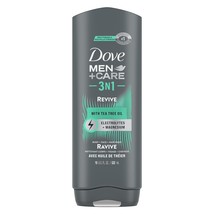 Dove Men+Care Post-Workout Body Wash For Men 3N1 Revive With Tea Tree Oil 18 oz - £28.76 GBP