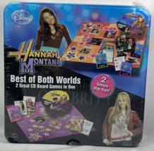 Hannah Montana Best Both Worlds Game Tin NEW Sealed MILEY CYRUS - $25.00