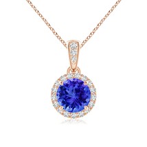 Authenticity Guarantee

ANGARA 1.03 Ct Claw-Set Round Tanzanite Pendant with ... - $1,214.10