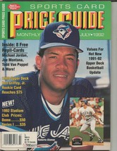 ORIGINAL Vintage July 1992 Sports Card Price Guide Magazine Michael Jord... - $98.99