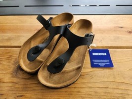 Birkenstock Gizeh | Black | Ladies 4 | Mens 2| EU 35| Regular Fit - £101.95 GBP