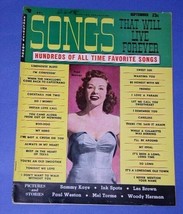 Fran Warren Songs That Will Live Forever Magazine Vintage 1952 - £11.78 GBP