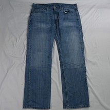 Levis 36 x 30 514 0540 Straight Fit Light Waterless Denim Jeans - £18.57 GBP