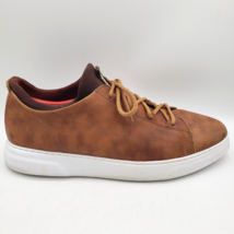 Samuel Hubbard &#39;Flight&#39; Shoes Men’s 13 W Wide Sneakers Burnished Tan Lea... - $1,097.06 MXN