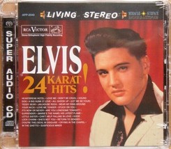 Elvis Presley Elvis 24 Karat Hits! Hybrid Stereo &amp; Mono SACD - £52.74 GBP