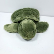 Seaworld Turtle Beanbag Plush Stuffed Animal Tortoise Green Sea Busch Ga... - £14.99 GBP