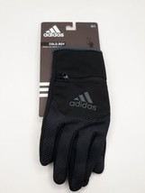 Adidas COLD.RDY Black Touch Screen Pockets Running Gloves M/L - £15.87 GBP