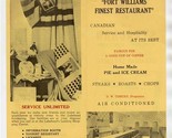 Fort Williams Canada Brochure Lorna Doone Strachan &amp; Coastal Queen Chapp... - £14.02 GBP