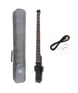 Batking Electric travel headless bass in black color W/Gig bag the Light... - $272.43 CAD
