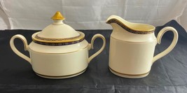 Minton Bone China ST. JAMES Creamer &amp; Sugar Bowl Set Made in England - £58.96 GBP