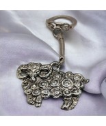 Ram Keychain silvertone, stamped Italy - $30.00