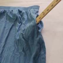 Bechamel Women's Size 2X Blue Maxi Pull-On Elastic Waist Skirt With Pockets image 7