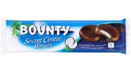 12 Packs Of Bounty Chocolate Secret Centre Biscuit Cookies 132g - £53.24 GBP