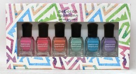 Deborah Lippmann Nail Polish Gel Lab Pro SET 6 Bottles Color: True Colors - £31.27 GBP