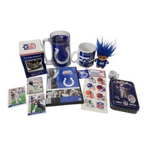 Vintage Indianapolis Colts Lot Troll Christmas Ornament Mugs Cards Johnn... - $29.99