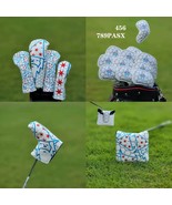 Golf Driver Fairway Wood Hybrid Iron Putter Head Cover White Witch Wizar... - $538.99 MXN+