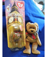 TY Beanie Baby Britannia (1997) Beanie and Teenie(1999) Set - $34.94 CAD