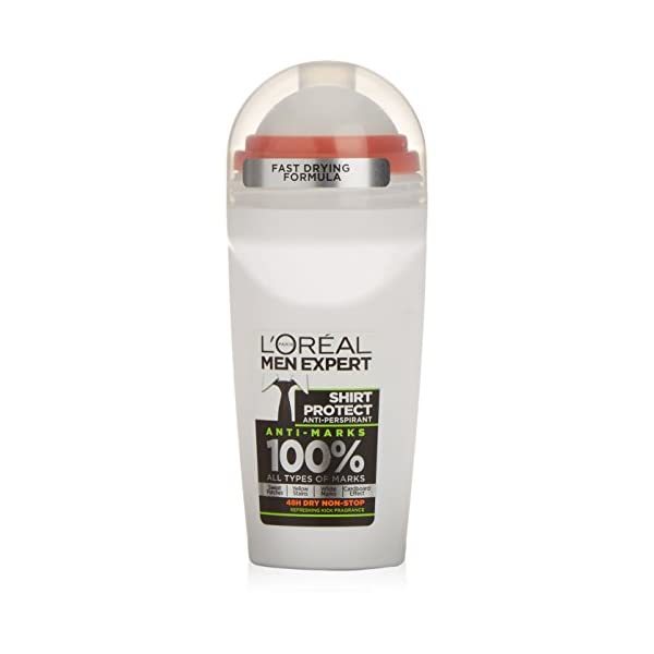 L&#39;Oreal Paris Men Expert Shirt Protect 48H Anti-Perspirant Roll-On Deodo... - $14.00