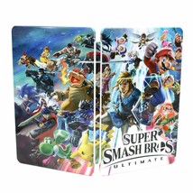 New Super Smash Bros Limited Edition Custom Made Steelbook Case For Swit... - £14.87 GBP