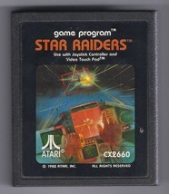 ATARI 2600 Star Raiders vintage game Cart - £11.26 GBP