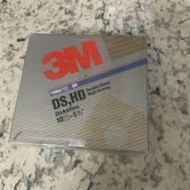 3M 10x 5.25&quot; Floppy Diskettes IBM Formatted 1.44MB DS, HD 12883  Brand N... - $17.33