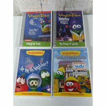 Veggie Tales 4 New DVDs Lot - Are You My Neighbor Larry Boy Little House - £26.25 GBP