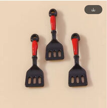 Dollhouse Spatula Kitchen Cooking 1/12 Scale 2 Pc Set - $54.48 MXN