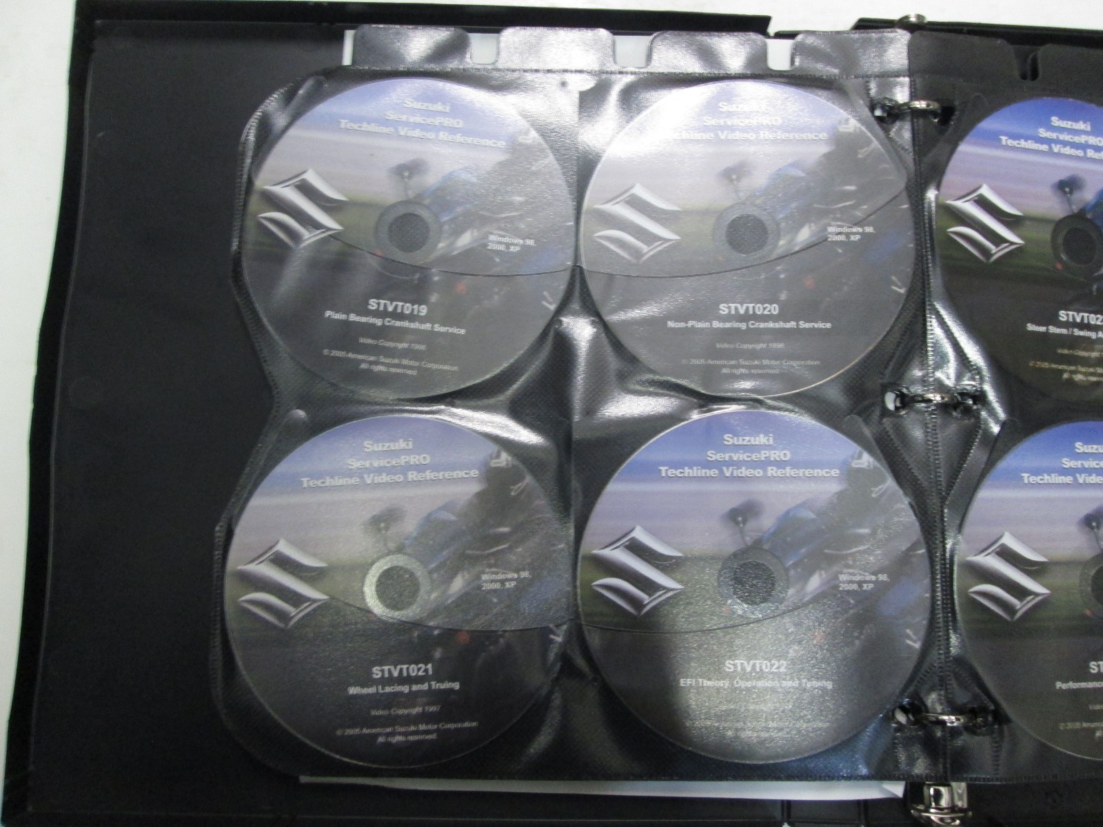 2006 2007 Suzuki ServicePRO Techline Video Reference CD DVD 4 Stroke SET FACTORY Item image 8