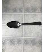 Royal Allegheny Metal Stainless Steel VIRGINIA Pattern Serving Spoon Fla... - $21.49