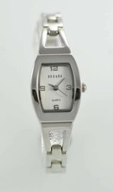 Decade Reloj Mujer Acero Inoxidable Plata Batería Agua Resistente Blanco Cuarzo - £11.69 GBP