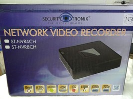 SECURITYTRONIX ST-NVR8CH NTSC NETWORK VIDEO RECORDER KIT - $827.96 MXN