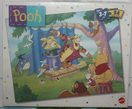1998 Mattel Winnie the Pooh Tigger&#39;s Magic Show 24 Piece Puzzle - Complete - $152.29 MXN