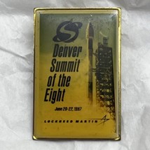 Lockheed Martin Denver Corporation Company Advertisement Lapel Hat Pin P... - $7.95