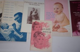 Vintage 5 Assorted  Baby How-To Booklets - $3.99