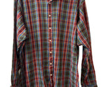 Ralph Lauren Blake Shirt Men SizeXL Red Green Blue Plaid Button Down Lon... - $18.02