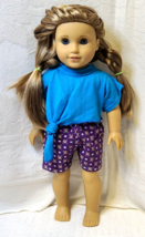 Clothes for 18&quot; American Girl Doll ~ 2-Piece Outfit TOP &amp; SHORTS ~ Stretch Knit - £7.82 GBP