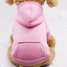 Solid Dog Hoodies Pet Clothes for Small Dogs  Coat Jackets Sweatshirt for Chihua - £49.58 GBP