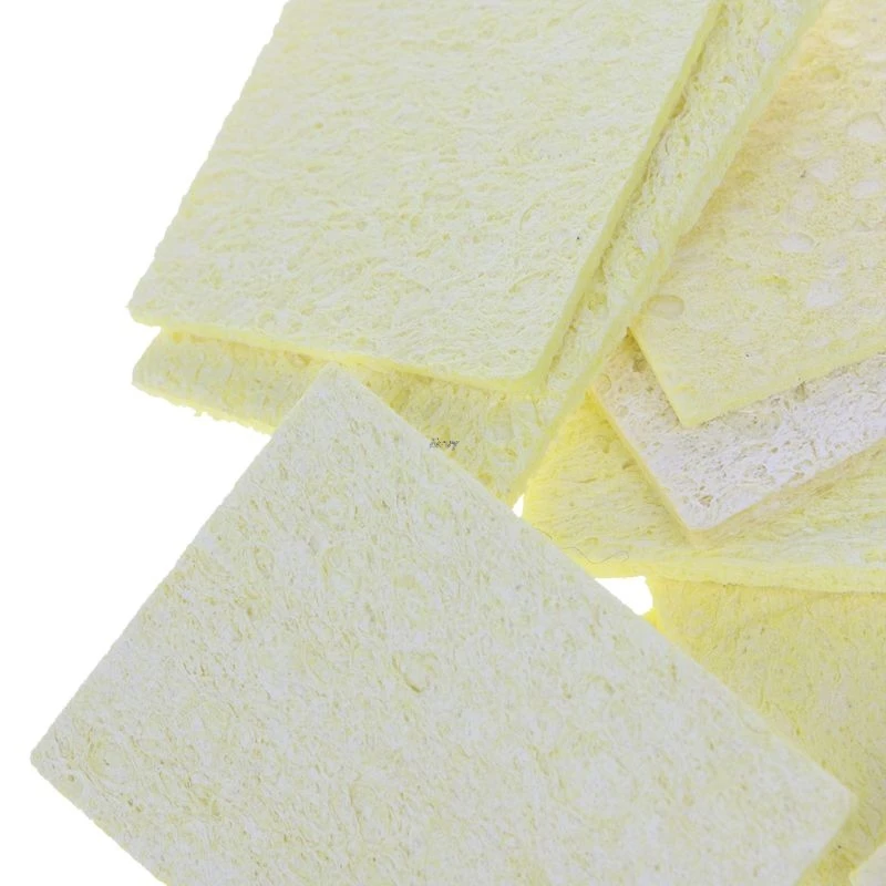 10pcs Heatstable Soldering  Cleaning Sponge High Temperature Resistant W... - $131.27
