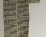 Larry Bird Hall Of Fame Newspaper Article Clipping Boston Celtics - £6.25 GBP