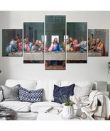 The Last Supper 5 Piece Christian Decoration Canvas Painting Wall Art - $29.69+