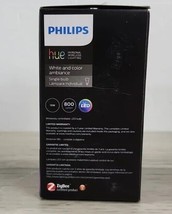 Philips Hue White &amp; Color Ambiance Smart A19 LED Single Light Bulb - Brand New B - £29.47 GBP