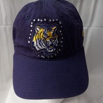 New Era Victoria Secret LSU Tigers Strapback Slouch Hat Cap Rhinestone Women&#39;s - £11.15 GBP