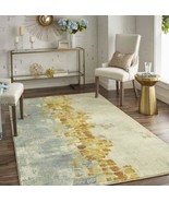 Stoneberry-3&#39;9&quot;x5&#39; Area Rug Non-Skid Backing Dye-Injected Technology - £59.75 GBP